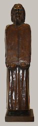 Moses, Bronze, 1918/19, 51 × 13,2 × 13 cm