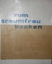 zum traumfee backen, Acryl/Collagen auf MDF, 2009, 35,5 × 28,5 cm