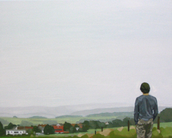 200903, Eitempera auf Leinwand, 2009, 40 &times; 50 cm