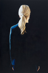 o. T. (await), Acryl auf Leinwand, 2024, 120 &times; 80 cm