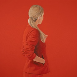 o. T. (relax), Acryl auf Leinwand, 2021, 150 &times; 150 cm