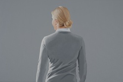 o. T. (smart casual), Acryl auf Leinwand, 2021, 80 &times; 120 cm