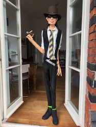 Udo Lindenberg, stehend