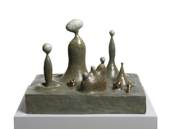 Tropfen Motiv 12, Bronze, 2018, 40 &times; 32 &times; 33 cm