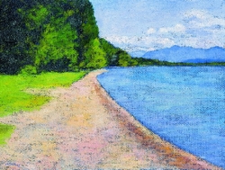 Blick nach Süden, Öl auf Leinwand, 2007, 60 &times; 80 cm