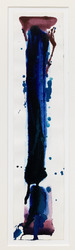 SF80-1147, Acryl auf Papier, 1980, 46,5 &times; 10 cm