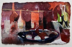 Rotes Stillleben