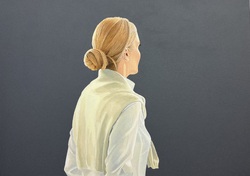 o. T. (Biarritz), Acryl auf Leinwand, 2024, 80 &times; 110 cm