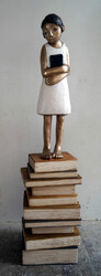 Lisas Schatz, Bronze, 2017, H: 133 cm