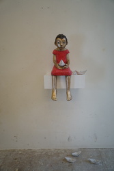 Mädchen mit Booten