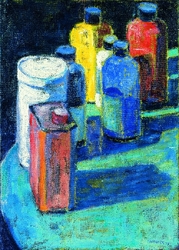 Malerstillleben, Öl auf Leinwand, 2007, 70 &times; 50 cm