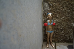 Schwimmerin, Bronze, 2019, H: 57 cm