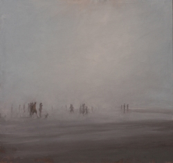 Seenebel, Öl auf Leinwand, 2013, 90 &times; 95 cm