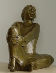 Der singende Mann, Bronze, 1928, 49,3 &times; 46,6 &times; 42,6 cm