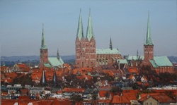 Stadtansicht von Südwesten