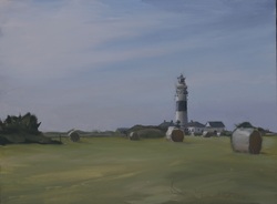 Kampen, Öl auf Leinwand, 2018, 45 &times; 60 cm
