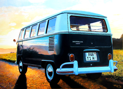 VW T1 Rückenansicht