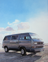 VW T3 am Vejers Strand