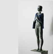 Zweite Rauhnacht, Bronze, 2016, H: 88 cm