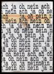 ach ja oh nein