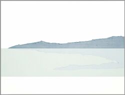 Ashore I, Radierung und Hochdruck, 2007, 30 &times; 40 cm