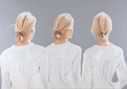 o.T (die drei), Pigmentdruck, 2020, 70 &times; 100 cm