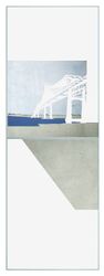 Delaware II, Radierung und Hochdruck, 2009, 200 &times; 70 cm