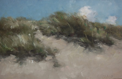 Dünenkamm, Öl auf Leinwand, 2011, 33 &times; 49 cm