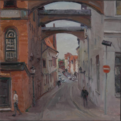 Engelsgrube, Öl auf Leinwand, 2010, 70 &times; 70 cm