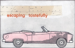 escaping tastefully, Acryl/Collagen auf MDF, 2016, 15,5 &times; 24 cm