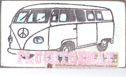 fluchtgefahr, Acryl/Collagen auf MDF, 2014, 14 &times; 26 cm