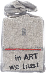 in ART wie trust, Acryl/Collagen auf MDF, 2014, 23 &times; 14 cm