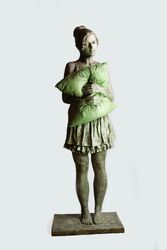 Sehnsucht, Bronze, 2020, H: 166 cm