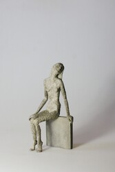 One last love song II., Bronze, 2015, H: 23 cm