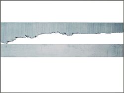 Lake X, Radierung/Hochdruck, 2005, 30 &times; 40 cm