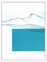 Lake VII, Radierung/Hochdruck, 2006, 40 &times; 30 cm