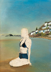 o.T. XIX./13, Öl auf Schichtholz, 2013, 42 &times; 30 cm