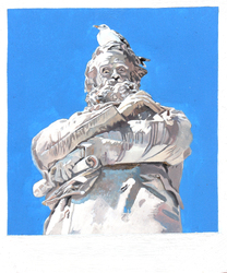 Polaroid 6: Statue