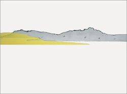 Raps I, Radierung/Hochdruck, 2009, 30 &times; 40 cm