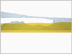 Raps II, Radierung/Hochdruck, 2009, 60 &times; 80 cm