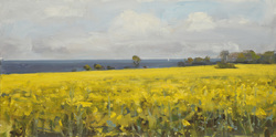 Raps/Staberhuk, Öl auf Hartfaser, 2012, 25 &times; 50 cm