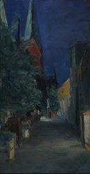 Schrangen, Öl auf Leinwand, 2010, 95 &times; 50 cm