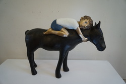 Unzertrennlich, Bronze, 2018, H: 43 cm