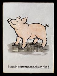 schwein hat