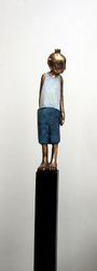 Zaunkönig 5, Bronze, 2011, H: 115 cm