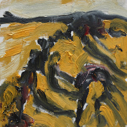 Variationen Grinau Nr. 5, Öl auf Leinwand, 2012, 20 × 20 cm