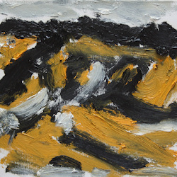 Variationen Grinau Nr. 9, Öl auf Leinwand, 2012, 20 × 20 cm