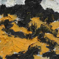 Variationen Grinau Nr. 12, Öl auf Leinwand, 2012, 20 × 20 cm