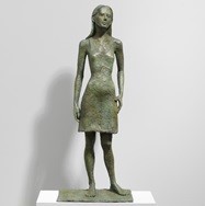 Die Flut in mir, Bronze, 2014, H: 92 cm