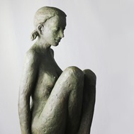 Die andere Seite, Bronze, 2017, H: 44 cm